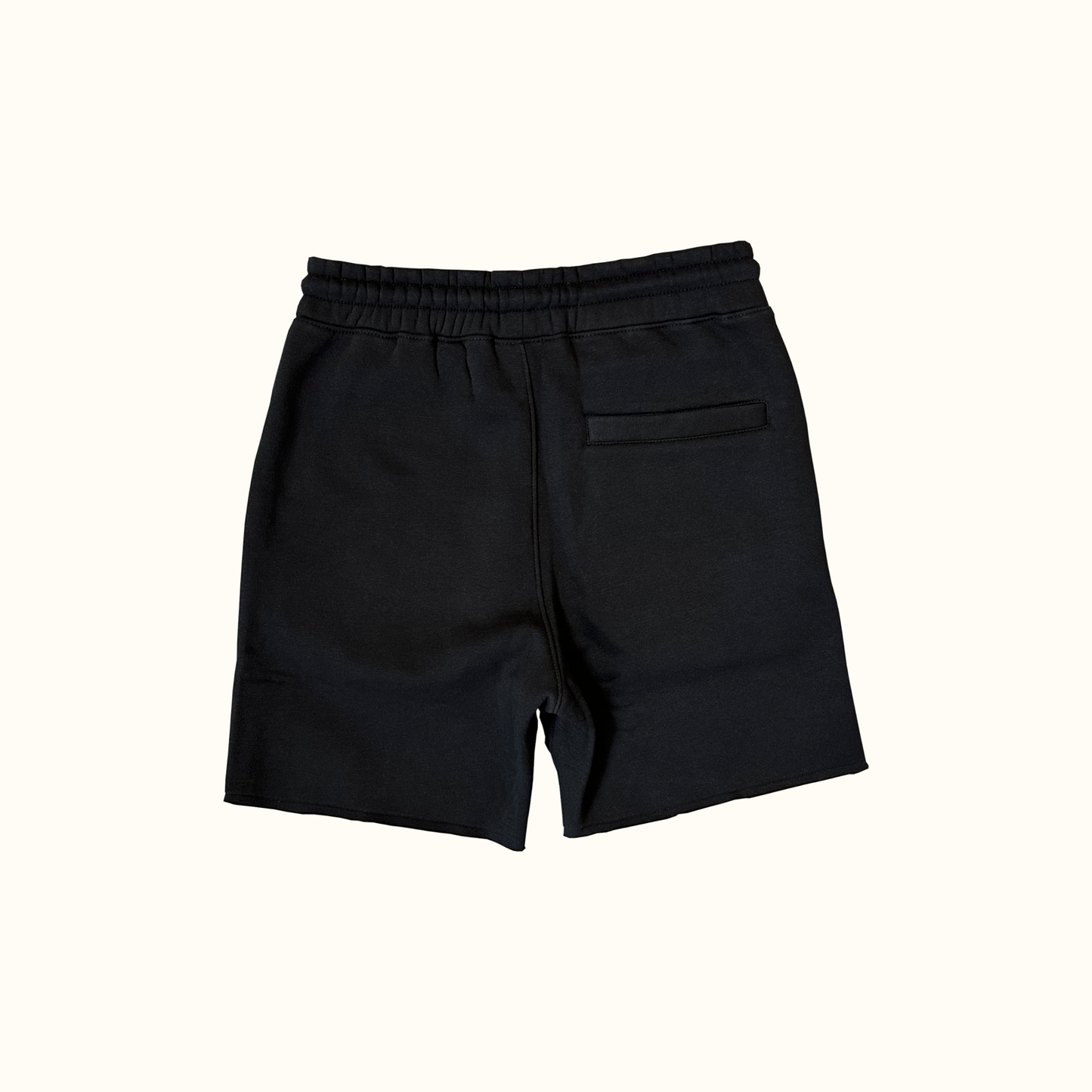 BASIC ARC JOGGER SHORTS - BLACK